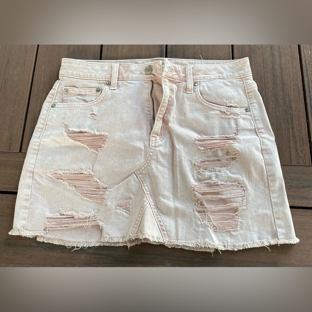 AE Jean Skirt